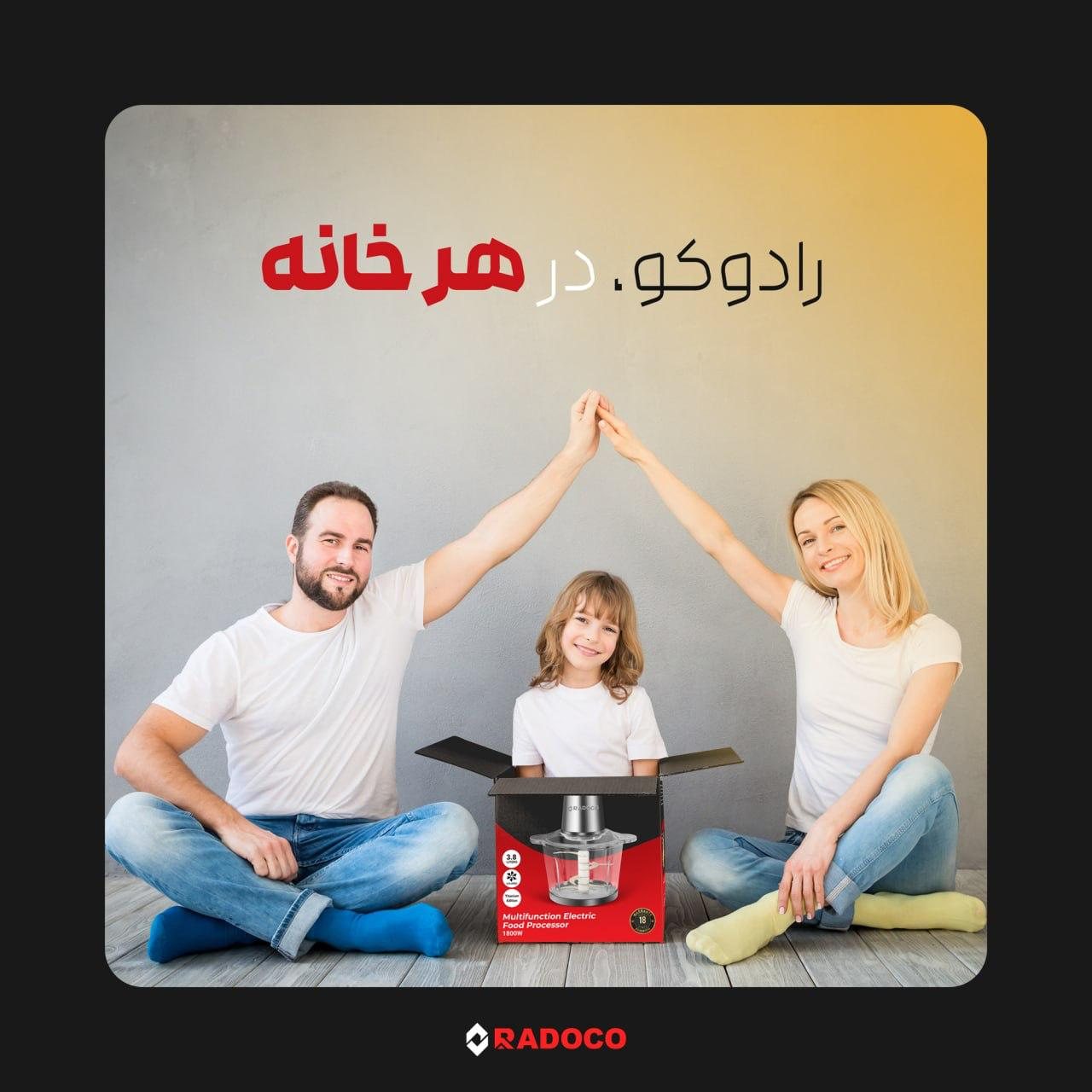 خردکن شش‌تیغهٔ تیتانیوم رادوکو — آلمان