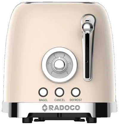 توستر رترو دو اسلایس رادوکو RD-LT3300 — کرم