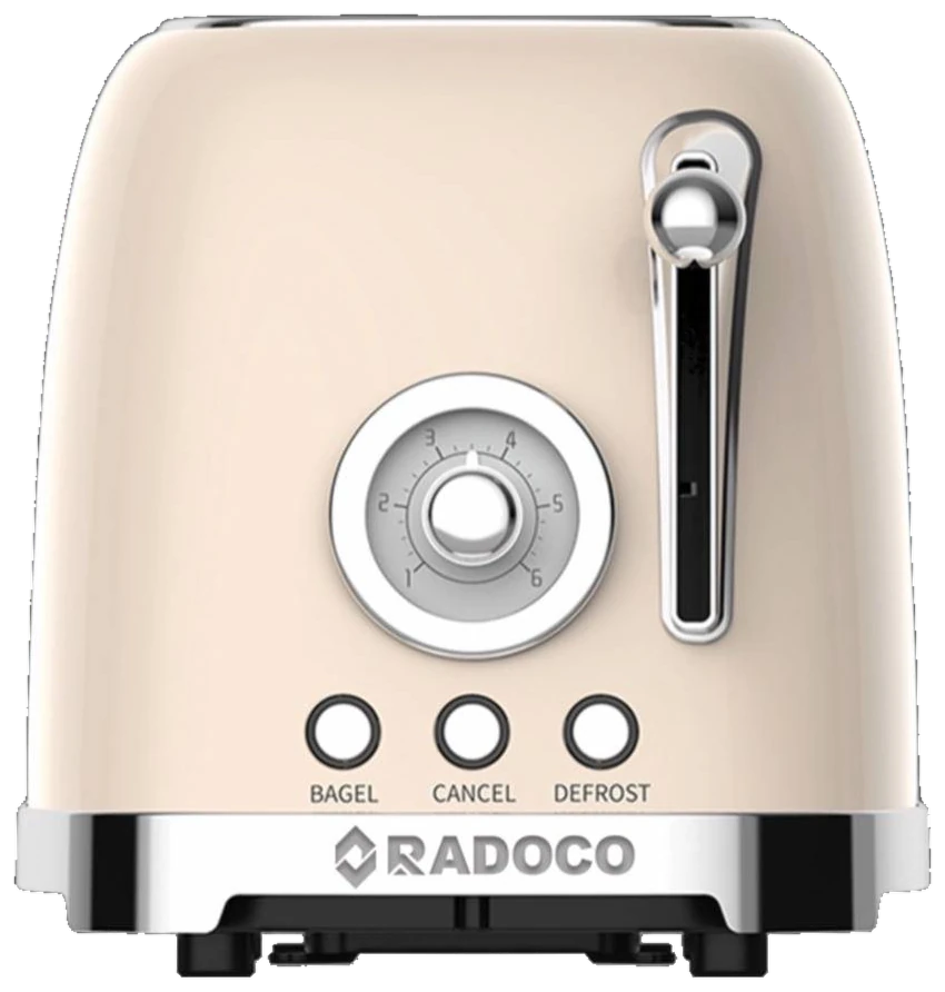 توستر رترو دو اسلایس رادوکو RD-LT3300 — کرم