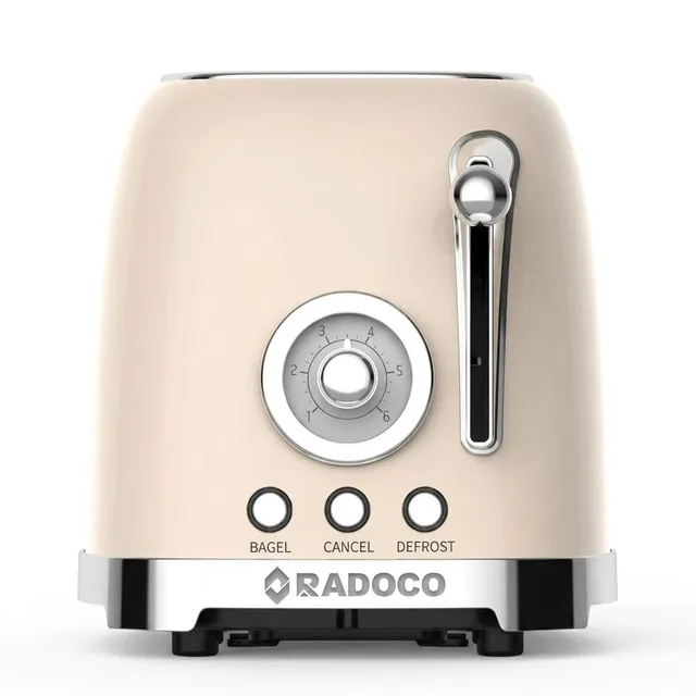 توستر رترو دو اسلایس رادوکو RD-LT3300 — کرم