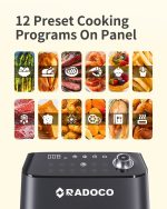 RADOCO RD-1012W Air Fryer 7.3QT Large Capacity With Wifi Smart Control - تصویر 4